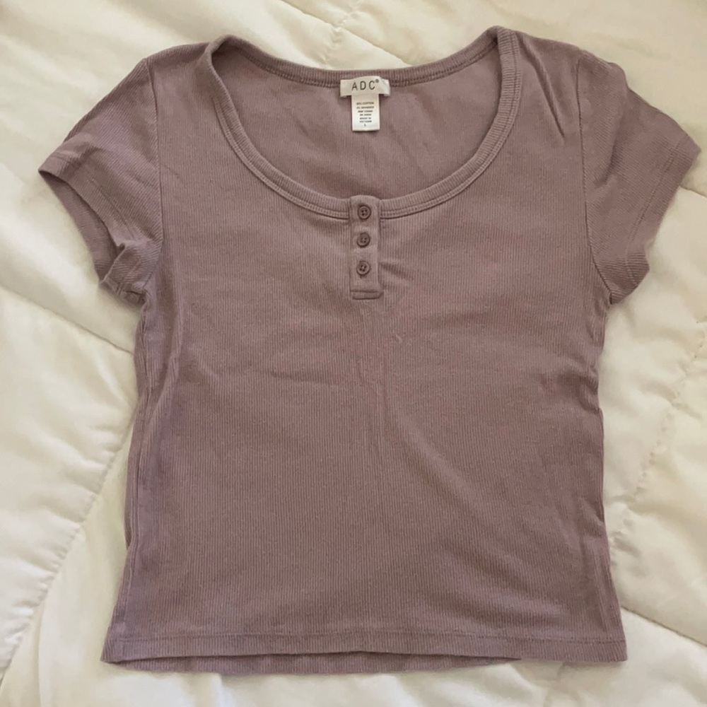 Mauve purple shirt